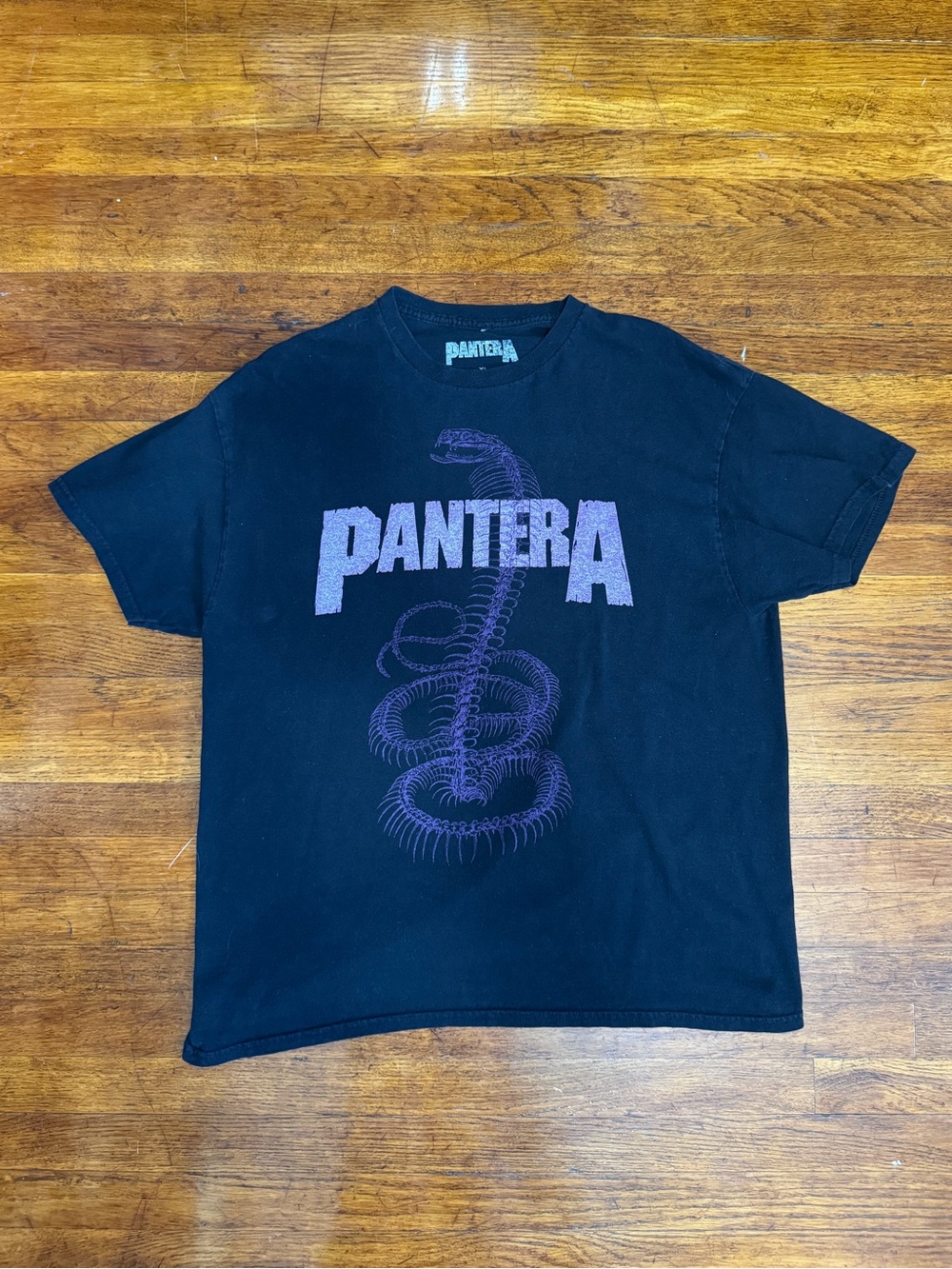 Pantera Black and Purple Graphic T-Shirt
